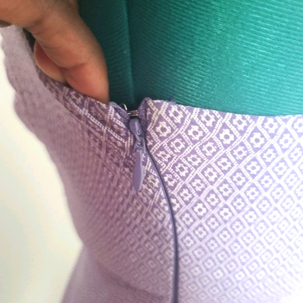 Lilac spaghetti strap above the knee dress XS - Picture 6 of 8